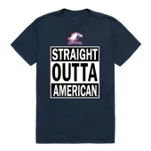 W Republic American University Eagles Straight Outta Tee 511-498