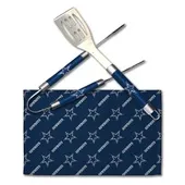 NFL-990 Northwest Dallas Cowboys 3-Pc Bbq Grill Utensil Set W/Towel