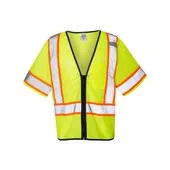 Kishigo Class 3 Mesh Zippered Vest 1566 Kishigo Class 3 Mesh Zippered Vest 1566