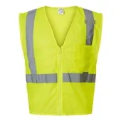 Kishigo Single Pocket Zipper Mesh Vest KIS-1089-1090 Kishigo Single Pocket Zipper Mesh Vest KIS-1089-1090