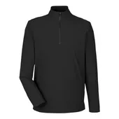 Devon & Jones Men's Crownlux Performance Windsor Welded Quarter-Zip Pullover DG410