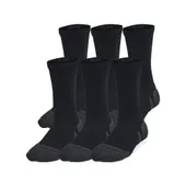 Under Armour Performance Tech Kids' 6-Pack Crew Socks 1387056