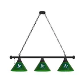 Holland Oakland Athletics 3 Shade Billiard Light