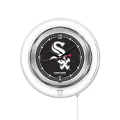 Holland Chicago White Sox Double Neon Wall Clock