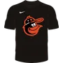Nike MLB Adult Short Sleeve Dri-Fit Crew Neck Tee Baltimore Orioles N223