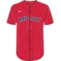 Nike MLB Youth Dri-Fit Full Button Jersey Boston Red Sox NY40