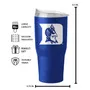 Logo Brands Duke 30Oz Flipside Powder Coat Tumbler 130-S30pt-34 Duke Blue Devils