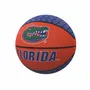 Logo Brands Florida Repeating Logo Mini-Size Rubber Basketball 135-91Mr-1 Florida Gators