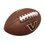 Logo Brands Vanderbilt Mini Size Composite Football 232-93Mc-1 Vanderbilt Commodores