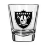 Logo Brands Las Vegas Raiders 2Oz Gameday Shot Glass 623-G2s-1 Las Vegas Raiders