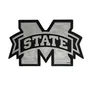 Fan Mats Mississippi State University Molded Chrome Emblem 177-F609 Mississippi State Bulldogs