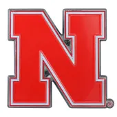 Fan Mats University Of Nebraska Color Emblem 182-F601 Nebraska Cornhuskers