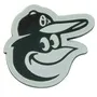 Fan Mats MLB - Baltimore Orioles Chrome Emblem 504-F600 Baltimore Orioles
