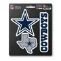 Fan Mats NFL - Dallas Cowboys Decal 3-Pk 609-F602.3 Dallas Cowboys