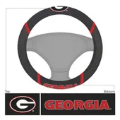 Fan Mats University Of Georgia Steering Wheel Cover 142-F121 Georgia Bulldogs