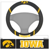 Fan Mats University Of Iowa Steering Wheel Cover 155-F121 Iowa Hawkeyes