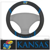 Fan Mats University Of Kansas Steering Wheel Cover 157-F121 Kansas Jayhawks