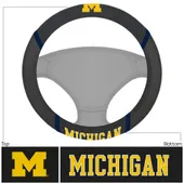 Fan Mats University Of Michigan Steering Wheel Cover 171-F121 Marshall Thundering Herd