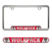 Fan Mats Nc State University Embossed License Plate Frame 186-F122 North Carolina State Wolfpack