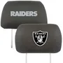 Fan Mats NFL - Las Vegas Raiders Head Rest Cover 623-F118.2 Las Vegas Raiders
