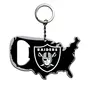 Fan Mats NFL - Las Vegas Raiders Keychain Bottle Opener 623-F911 Las Vegas Raiders