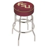 Florida State Script Double-Ring Bar Stool