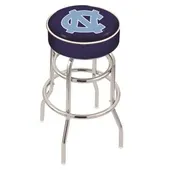 Univ of North Carolina Double-Ring Bar Stool