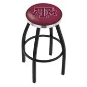 Holland Texas A&M Flat Ring Blk Bar Stool