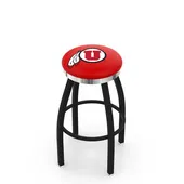 Holland University of Utah Flat Ring Blk Bar Stool