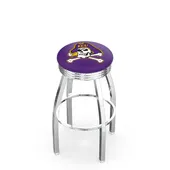 East Carolina University Ribbed Ring Bar Stool