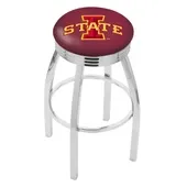 Iowa State University Ribbed Ring Bar Stool