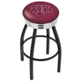 Texas A&M Ribbed Ring Bar Stool