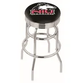 Univ Northern Illinois Ribbed Double-Ring Stool