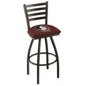 Florida State Head Ladder Swivel Bar Stool