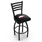 University of Arkansas Ladder Swivel Bar Stool