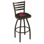 Washington State Univ Ladder Swivel Bar Stool