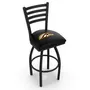 Western Michigan Univ Ladder Swivel Bar Stool