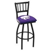 Kansas State University Jailhouse Swivel Bar Stool