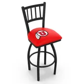 University of Utah Jailhouse Swivel Bar Stool