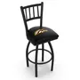 Western Michigan Univ Jailhouse Swivel Bar Stool