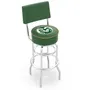 Colorado State Univ Double-Ring Back Bar Stool