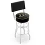 Purdue Double-Ring Back Bar Stool