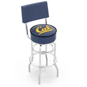 University California Double-Ring Back Bar Stool