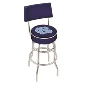 Univ of North Carolina Double-Ring Back Bar Stool