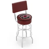 Univ of South Carolina Double-Ring Back Bar Stool