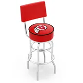 University of Utah Double-Ring Back Bar Stool