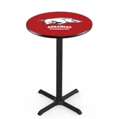 University of Arkansas Pub Table X Style Base