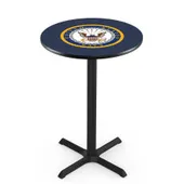 United States Navy Pub Table X Style Base