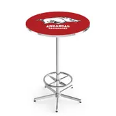 University of Arkansas Chrome Pub Table