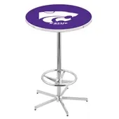 Kansas State University Chrome Pub Table